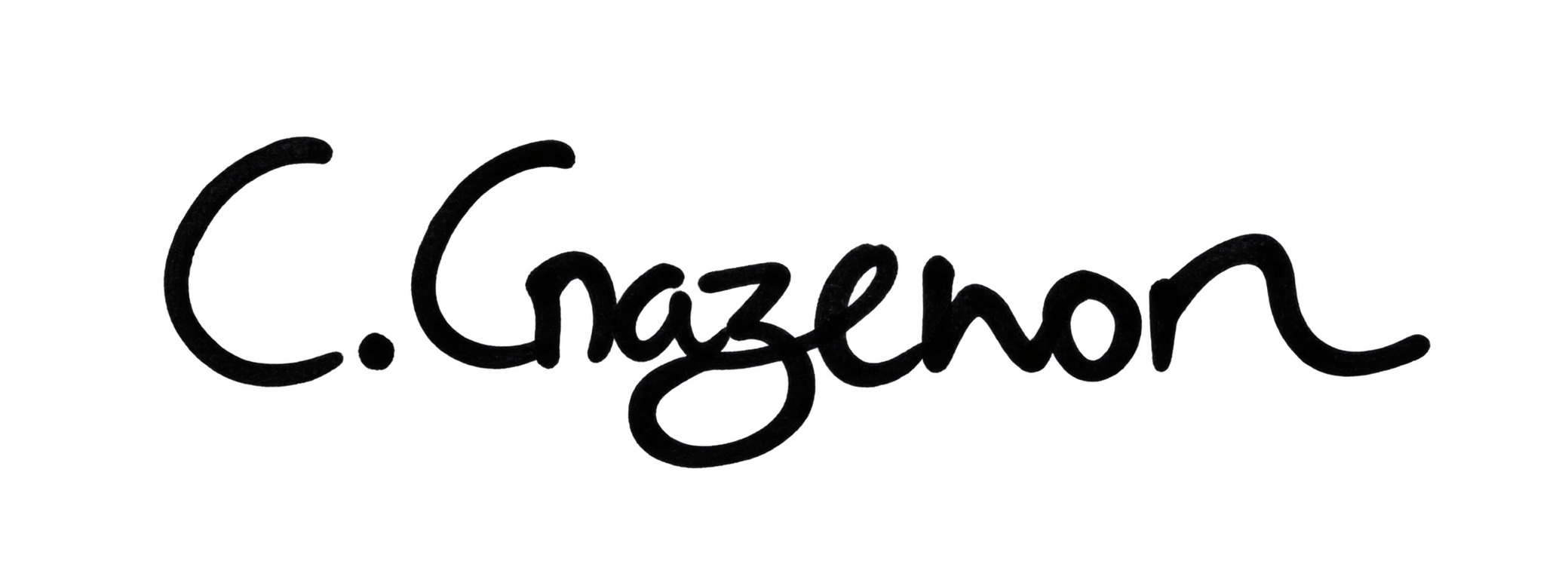 Signature de Cindy Gazenor